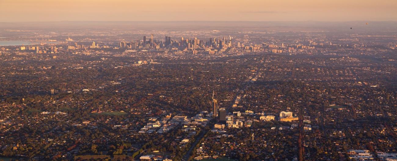 Box Hill Aerial Image